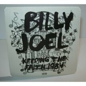 Billy Joel Backstage Pass Keeping The Faith Original 1984 Tour Gift Black Text